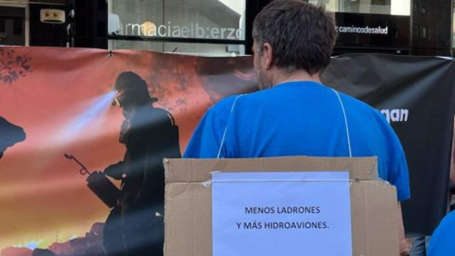 Concentración incendios Lazúrtegui