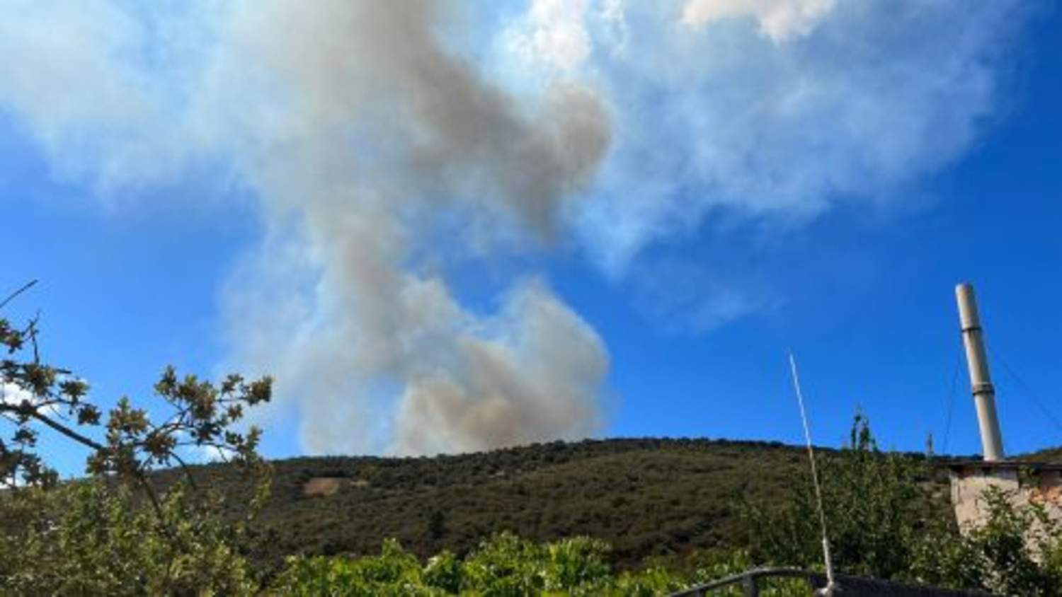 Incendio de Otero de Naraguantes