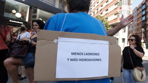 Concentración incendios Lazúrtegui