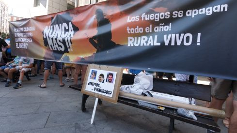 Concentración incendios Lazúrtegui