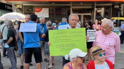 Concentración incendios Lazúrtegui