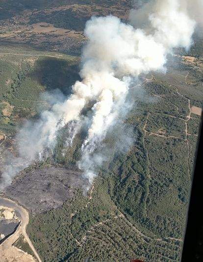 Castilla y León prolonga la alerta de incendios forestales en los días 24 y 25 de agosto