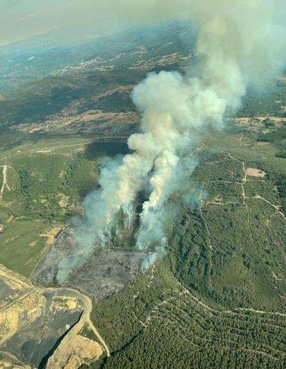 Incendio de Otero de Naraguantes