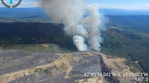 Incendio de Otero de Naraguantes