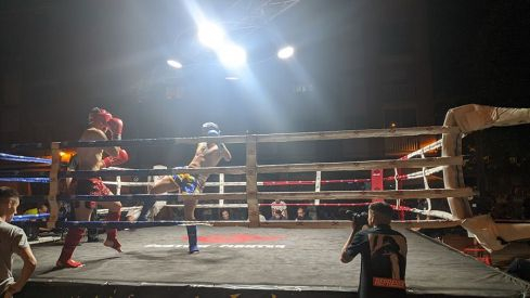 Exhibición kickboxing Exhibición kickboxing