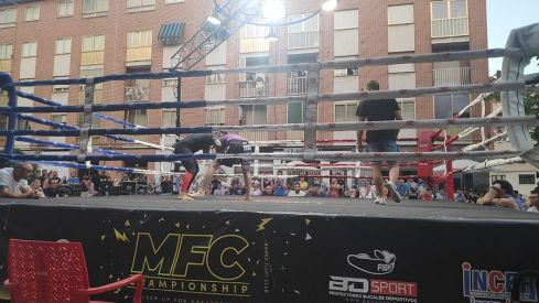 Exhibición kickboxing Exhibición kickboxing