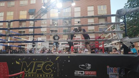 Exhibición kickboxing Exhibición kickboxing