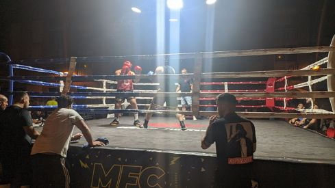 Exhibición kickboxing Exhibición kickboxing