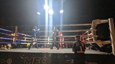 Exhibición kickboxing Exhibición kickboxing