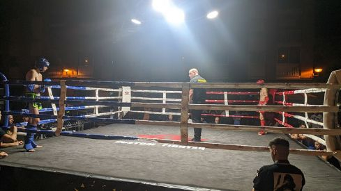 Exhibición kickboxing Exhibición kickboxing