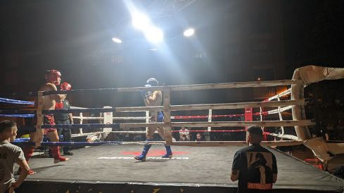 Exhibición kickboxing Exhibición kickboxing