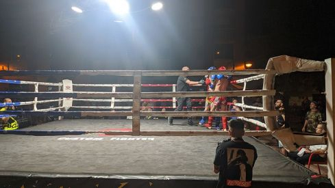 Exhibición kickboxing Exhibición kickboxing