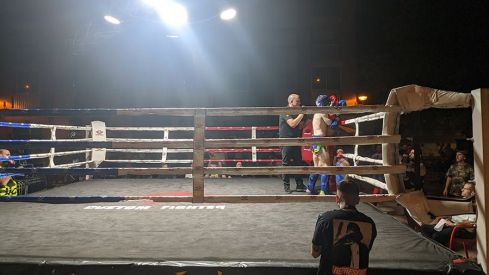 Exhibición kickboxing Exhibición kickboxing