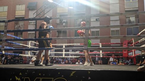 Exhibición kickboxing Exhibición kickboxing