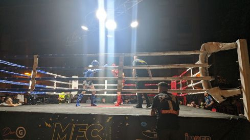 Exhibición kickboxing Exhibición kickboxing