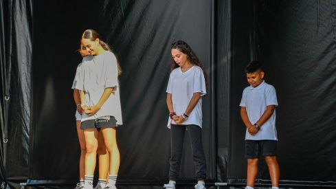 Las escuelas de baile de Ponferrada ponen ritmo a La Encina en el Ayuntamiento Las escuelas de baile de Ponferrada ponen ritmo a La Encina en el Ayuntamiento