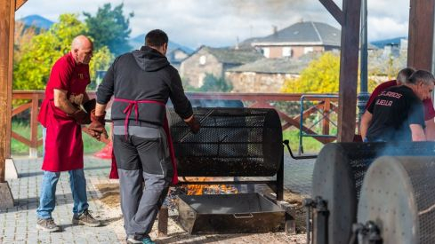 Magosto Mercado  tradicional Paramo Sil