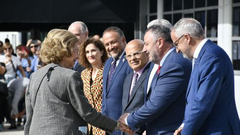 Visita Reina Sofía Banco Alimentos Sil Visita Reina Sofía Banco Alimentos Sil