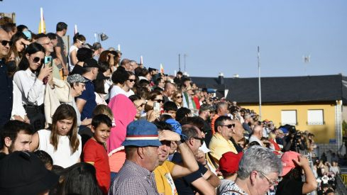 Espectáculo ecuestre de la Guardia Civil en Camponaraya