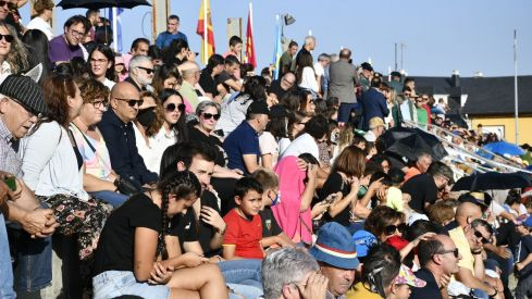 Espectáculo ecuestre de la Guardia Civil en Camponaraya