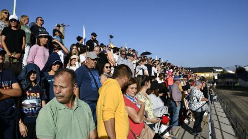 Espectáculo ecuestre de la Guardia Civil en Camponaraya