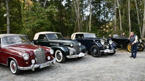 Concentración coches de época Torre del Bierzo