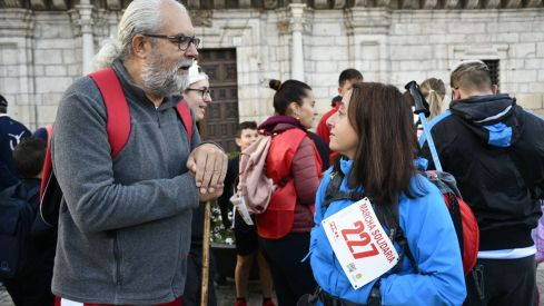 Marcha solidaria Congo