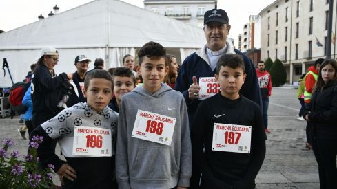 Marcha solidaria Congo