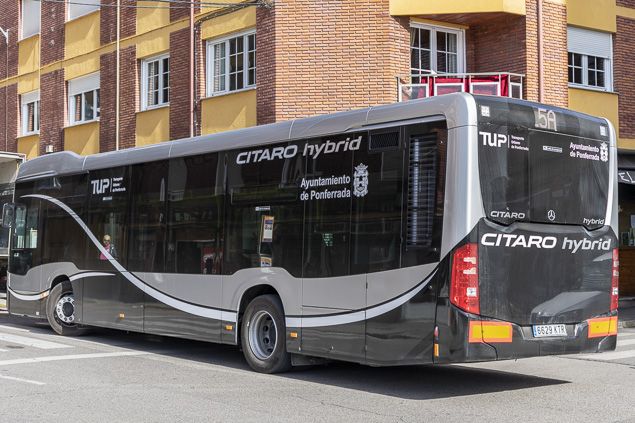 Autobus TUP hibrido Prueba Ponferrada 2019 635
