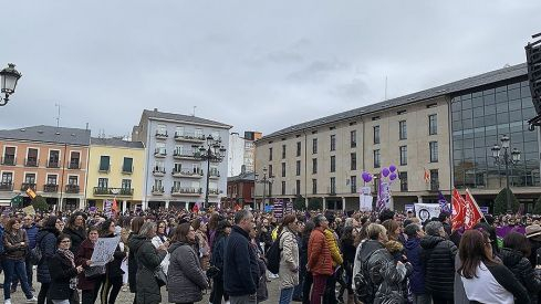 Manifestacion dia de la mujer ponferrada 2020