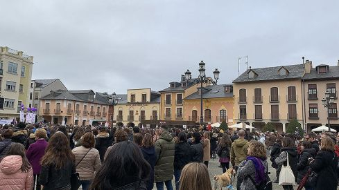 Manifestacion dia de la mujer ponferrada 2020