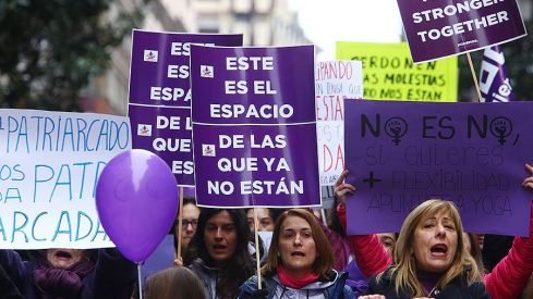 Manifestacion dia de la mujer ponferrada 2020