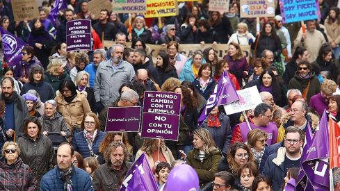 Manifestacion dia de la mujer ponferrada 2020