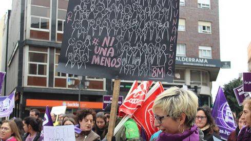 Manifestacion dia de la mujer ponferrada 2020