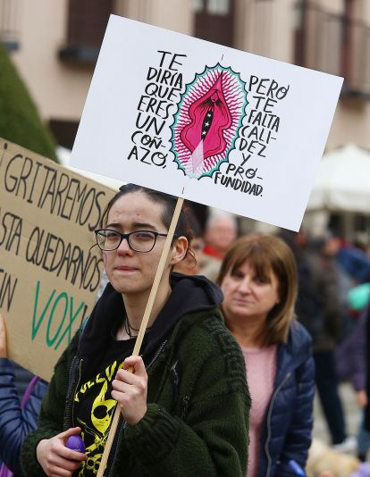 Manifestacion dia de la mujer ponferrada 2020