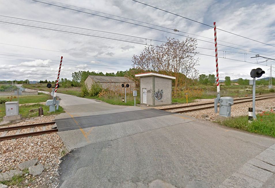 Paso a nivel Dehesas Ponferrada 