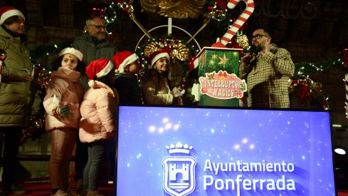 Encendido de la Navidad 2022 en Ponferrada 