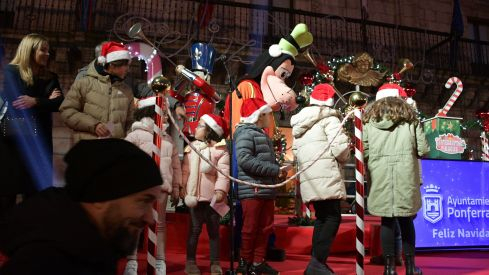Encendido de la Navidad 2022 en Ponferrada 