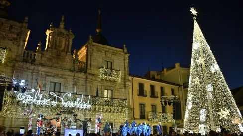 Encendido de la Navidad 2022 en Ponferrada 