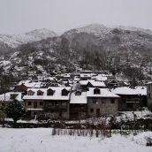 La Revista 'Lecturas' otorga su bronce a Colinas como "uno de los 3 pueblos de España con el nombre más largo" | Imagen de Colinas nevado