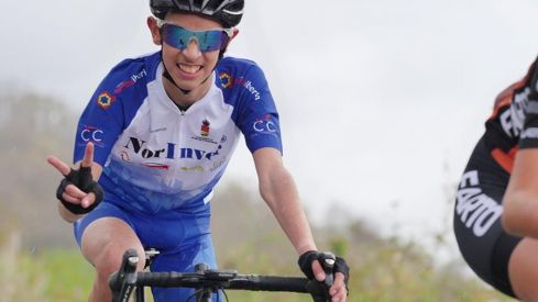 PRUEBA CICLISTA ALBARES DE LA RIBERA 100421