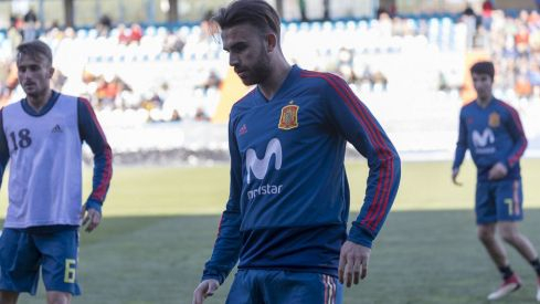 Partido España Sub 21 en Ponferrada 2018