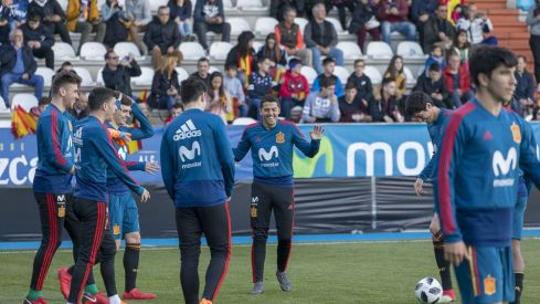 Partido España Sub 21 en Ponferrada 2018