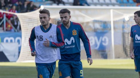 Partido España Sub 21 en Ponferrada 2018