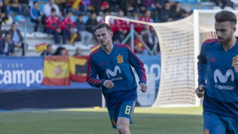 Partido España Sub 21 en Ponferrada 2018