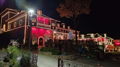 Navidad palacio de canedo