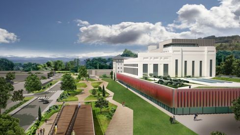 La Térmica Cultural con el barrio de Compostilla a través de un bulevar