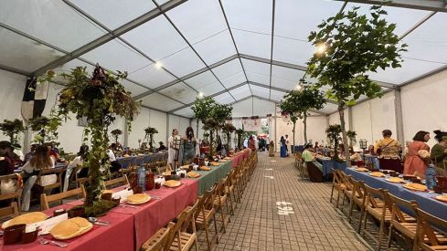Cena de la Noche Templaria de Ponferrada del año 2023