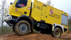 Activo un incendio en Palacios del Sil 