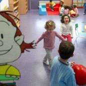 Niños guardería cole |